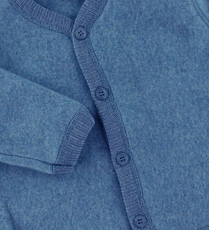 Joha Cardigan - Uld - Denim Bl?