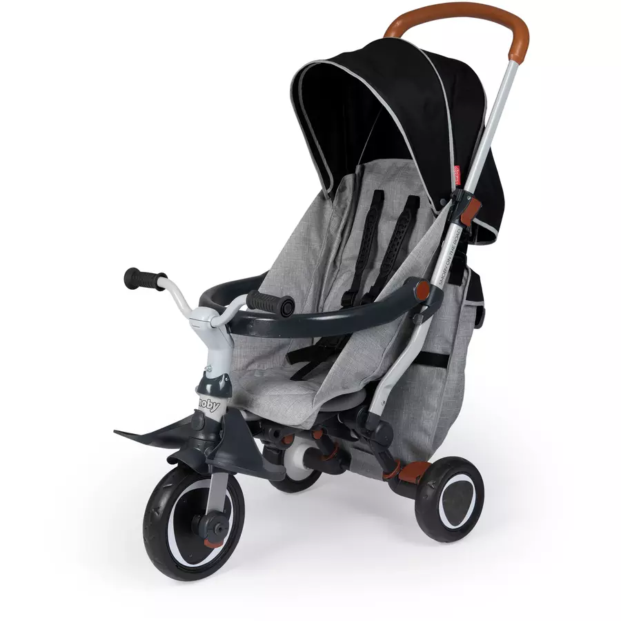 Smoby Fold-Up Trike, grauschwarz