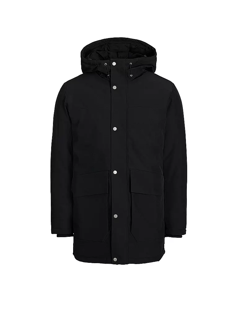 JACK & JONES Parka JJETREK schwarz