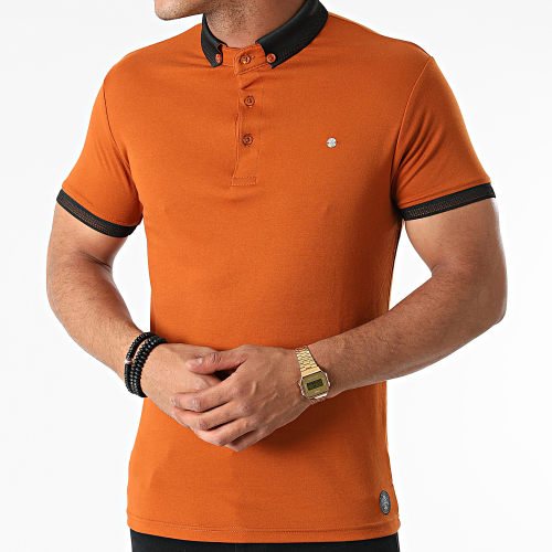 Polo Manches Courtes Luna Camel