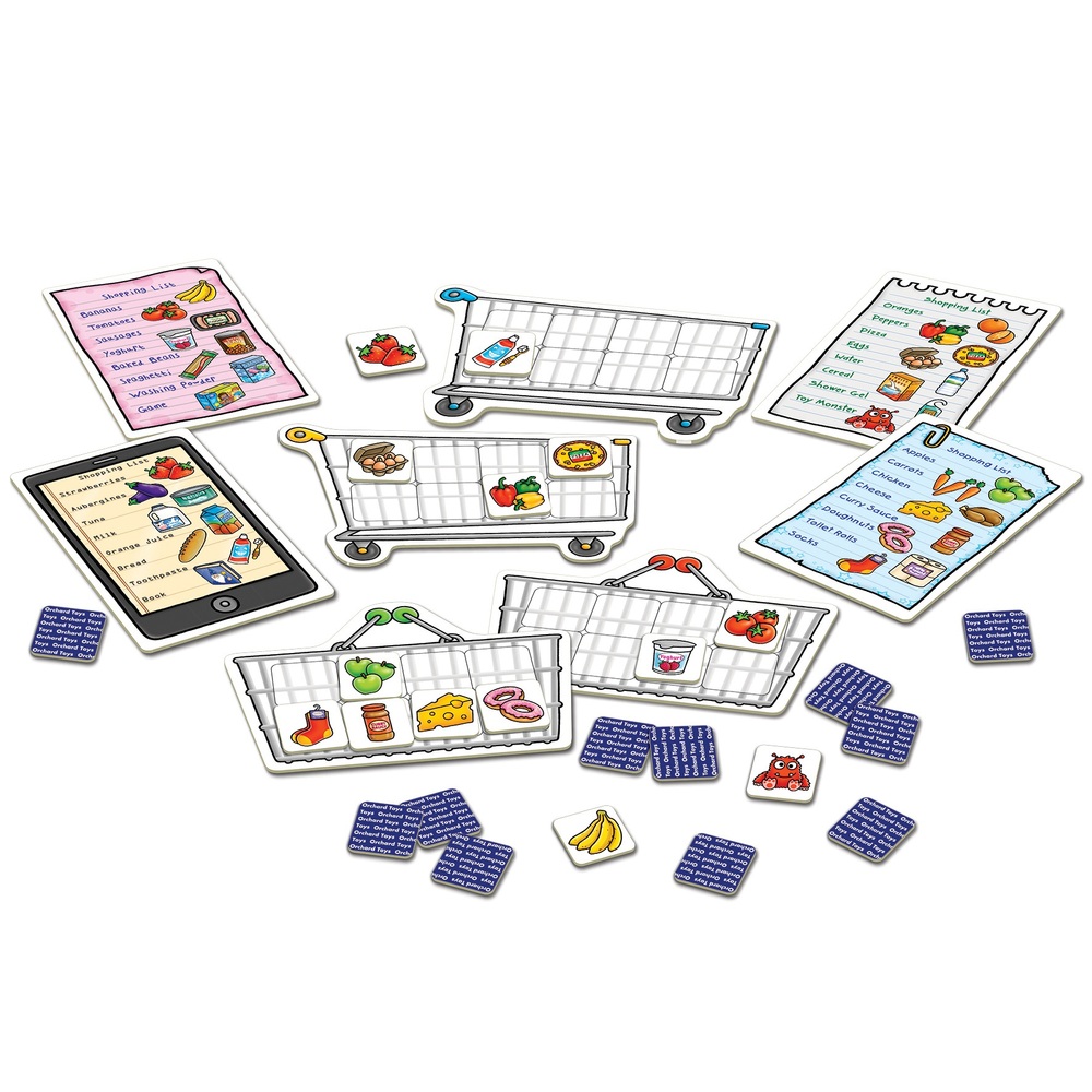 Einkaufsliste für Orchard Toys