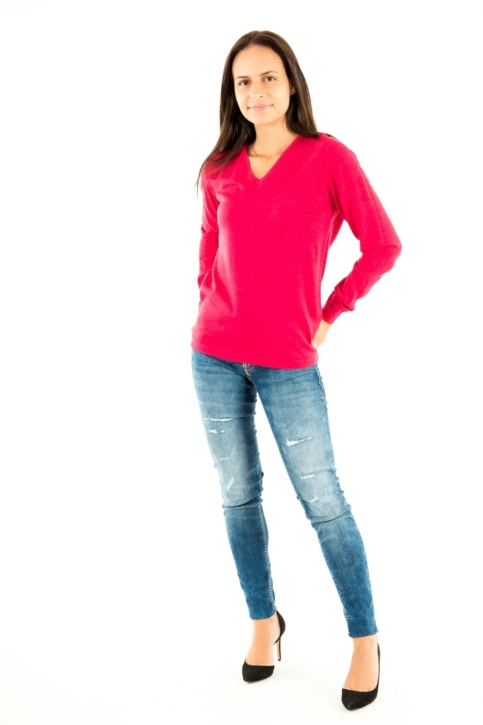 pull hiver ellemme italia 4918 rose