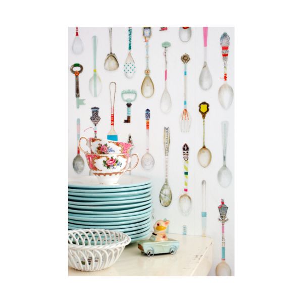 Studio Ditte Behang Lepeltjes Brocante