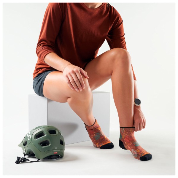 Smartwool - Women's Bike Zero Cushion Paisley Ankle - Chaussettes de cyclisme