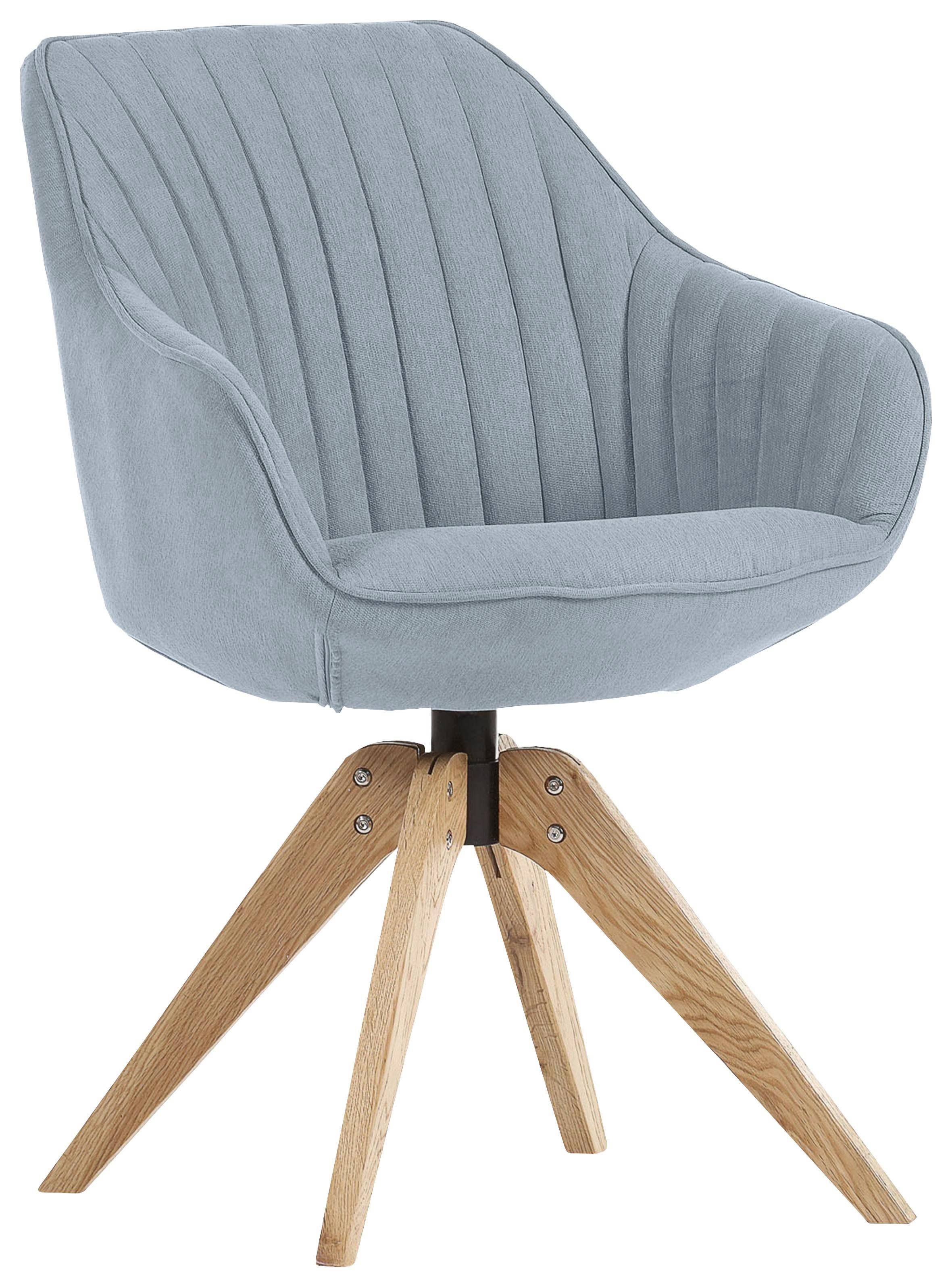 höffner Drehsessel Relax blau Maße B: 60 H