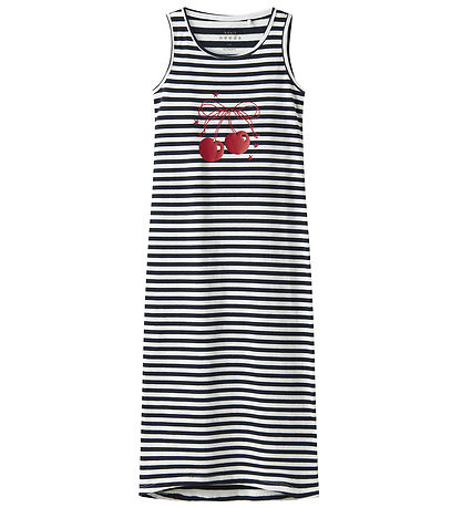 Name It Kleid - NkfVippa - Bright White/Cherry