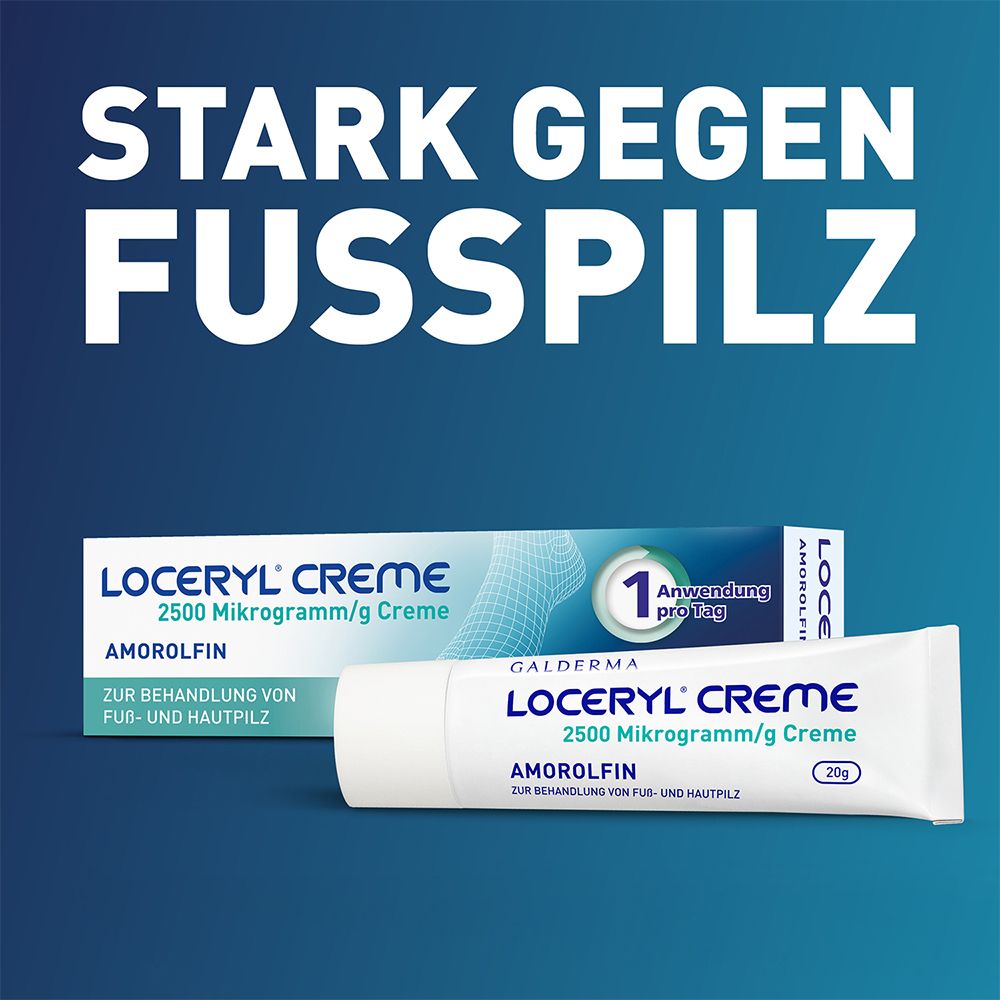 Loceryl® Creme gegen Fußpilz