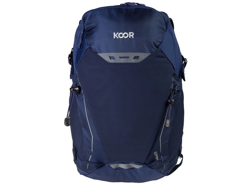 KOOR Wanderrucksack Fuurka 23 l, Blau Funktionaler und bequemer Bergrucksack für das ganze Jahr