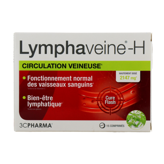 Lymphaveine H 3C Pharma - Circulation veineuse