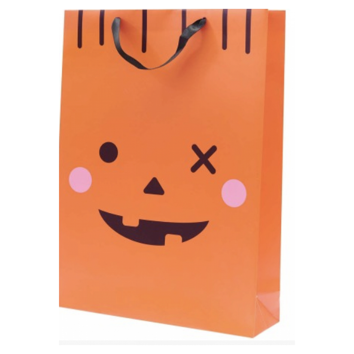 Sac cadeau xxl - citrouille