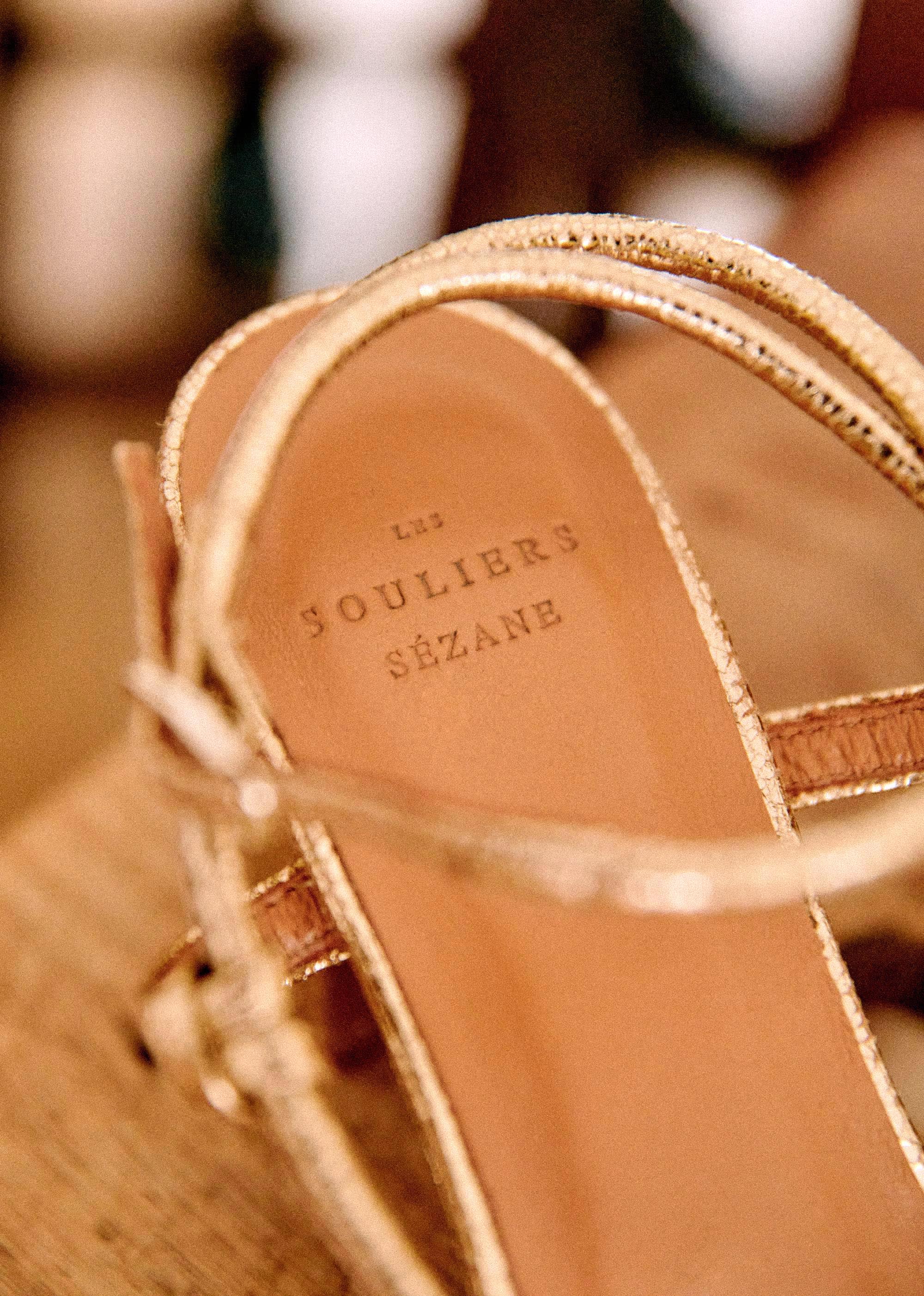 Sandales Gloria - Doré Lisse - SOULIERS/SOULIERS Sandales 5906227
