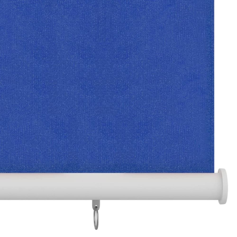 Store roulant d'extérieur 200x140 cm bleu pehd
