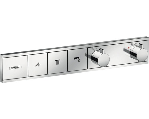 hansgrohe inbouw badmengkraan RAINSELECT 2 uitgangen chroom zonder inbouwdeel 15381000