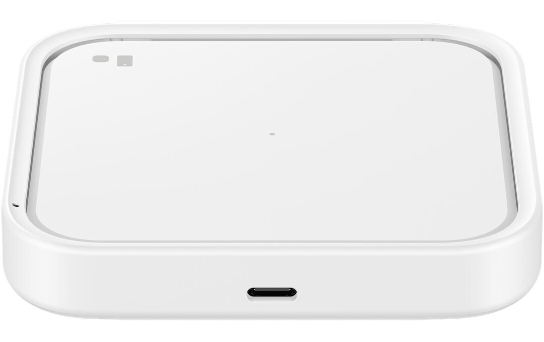 Wireless Charger Pad EP-P2400 WeissInduktives Ladepad für schnelles Laden von kompatiblen Smartphones