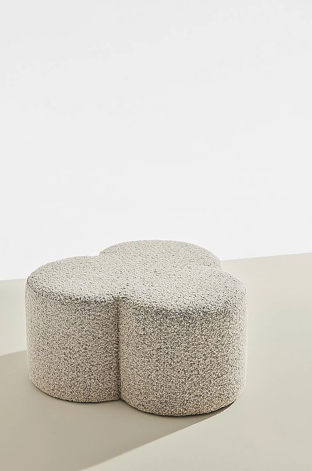 Bodhi puff i bouclé Ø 70 cm