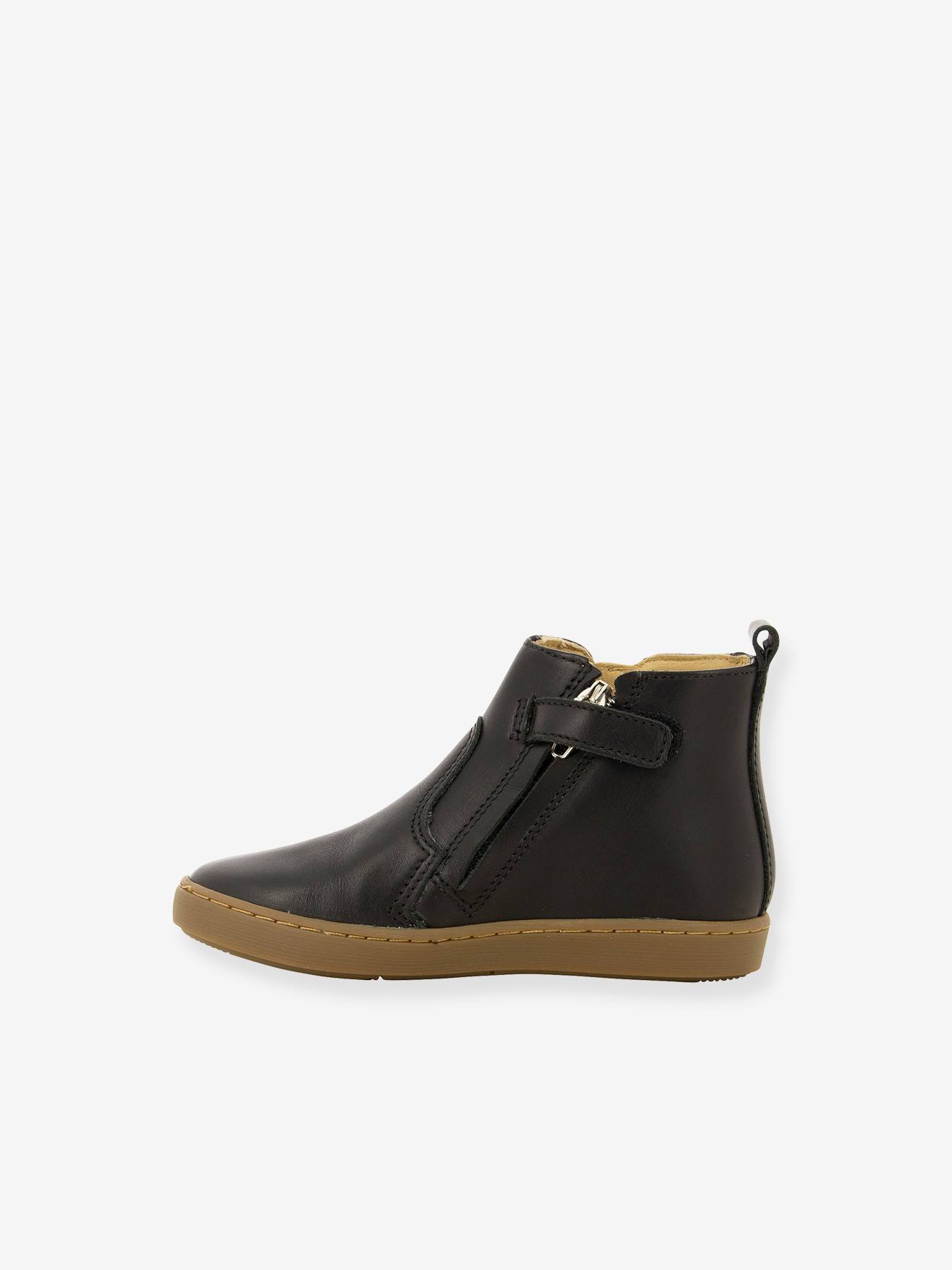 Botas de cano curto Play New Apple Nappa SHOO POM® azul marinho