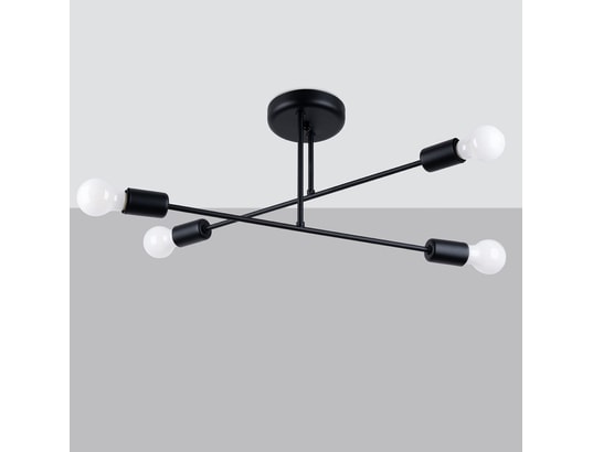 SOLLUX LIGHTING - Lustre norah 4 noir