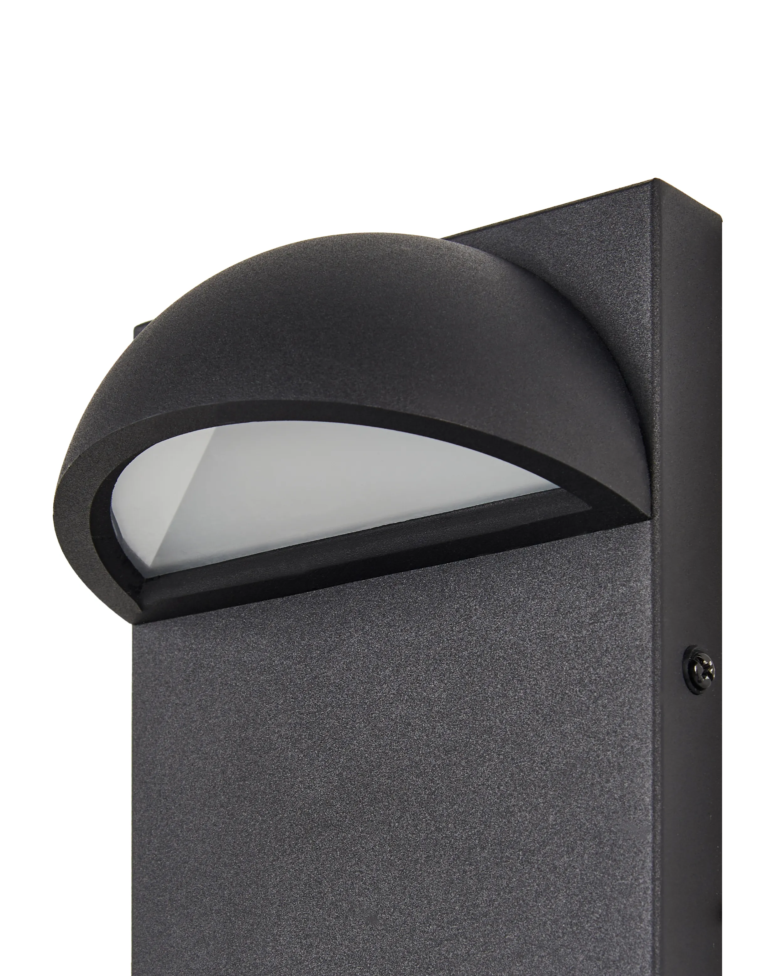 Buiten LED wandlamp SAJUR Zwart