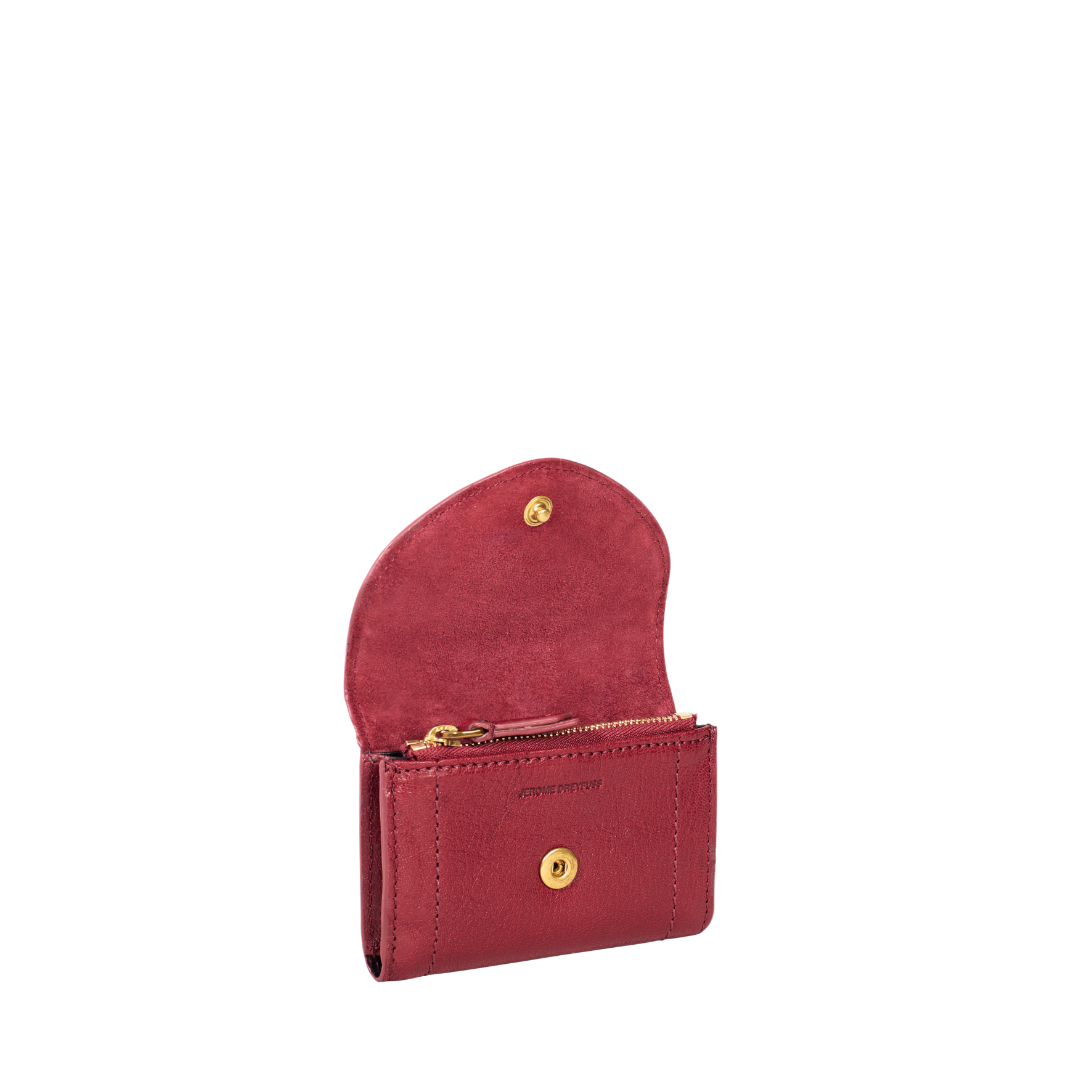 HELMUT PM - Portefeuille en cuir | Rouge