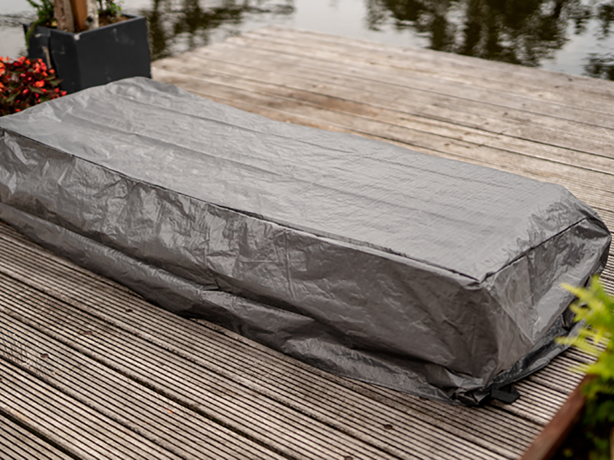 Winza antraciet 200 x 75 x 40 cm ligbedhoes