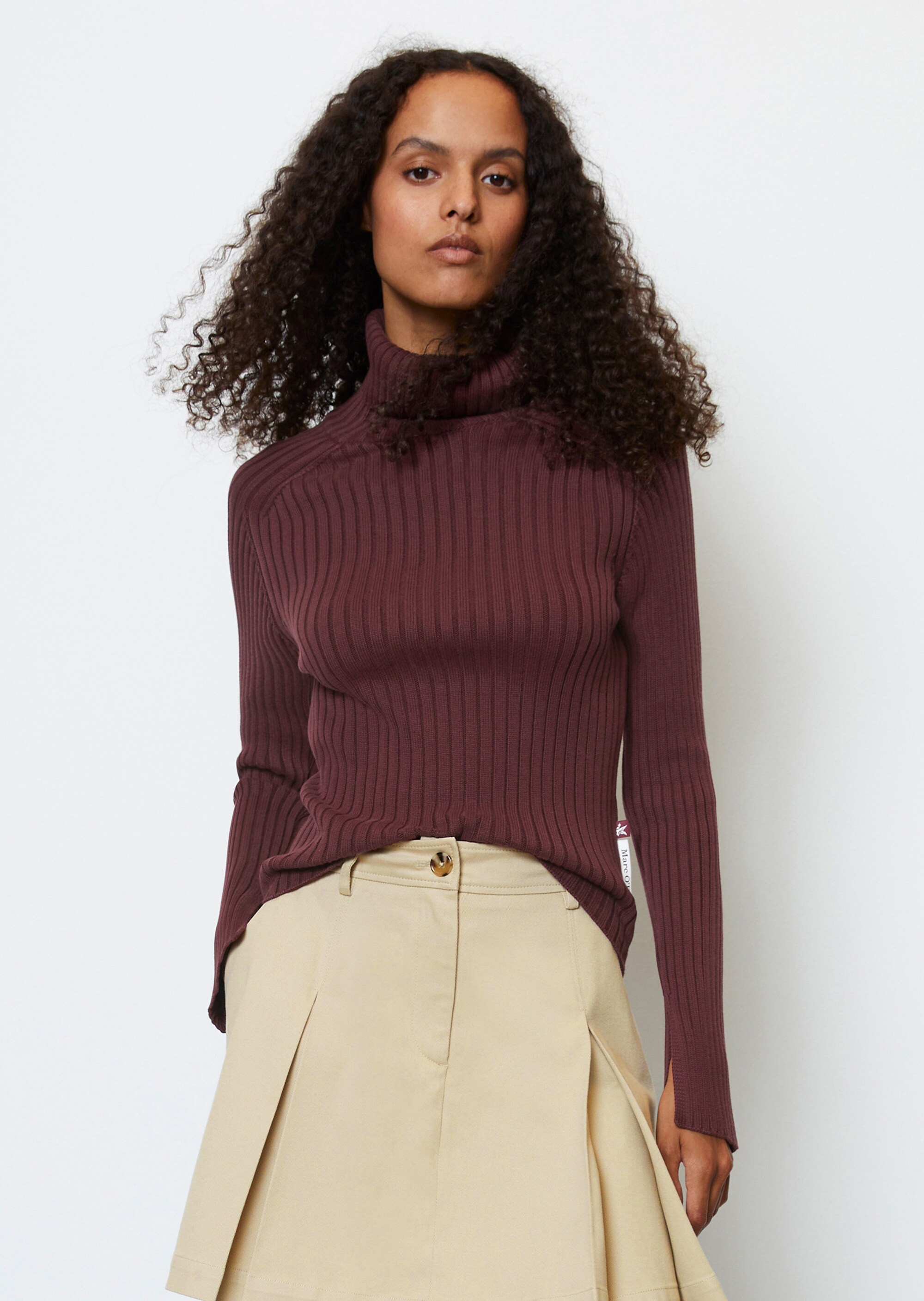 MO'P X CHEVIGNON Rollkragenpullover slim aus Organic Cotton