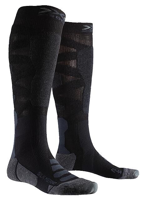X-SOCKS - CHAUSSETTES DE SKI SILK MERINO 4-0