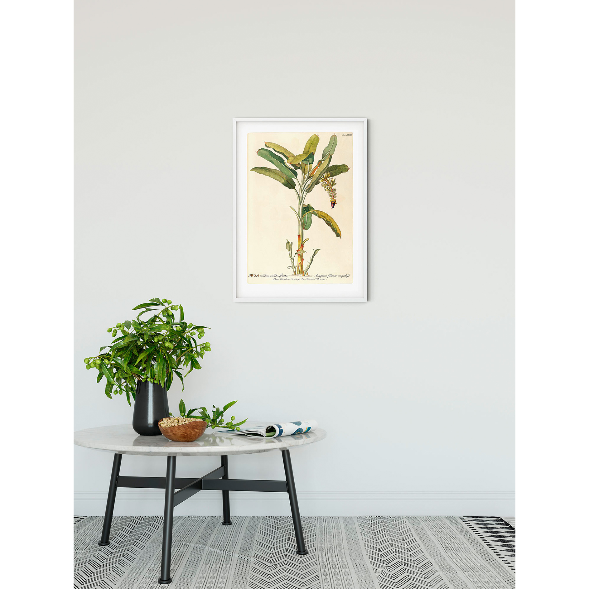 Wandbild RAINFOREST SAPLING - grün - 50x70 cm