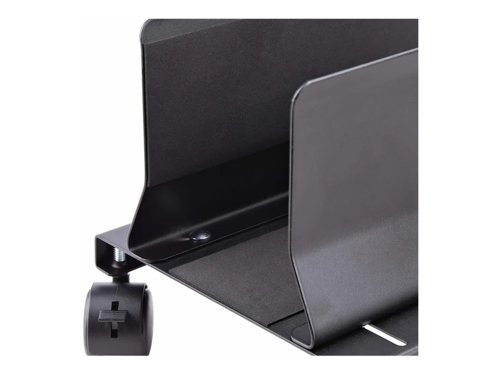 StarTech.com Computer Tower Cart Rolling CPU Caddy w/ Wheels, Adjustable - Vogn med hjul - for personal computer - stål - sort