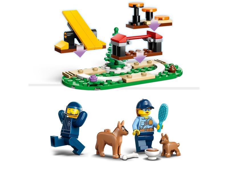 LEGO® City Mobiles Polizeihunde-Training 60369 Hundetraining für den Polizeihund und den Welpen