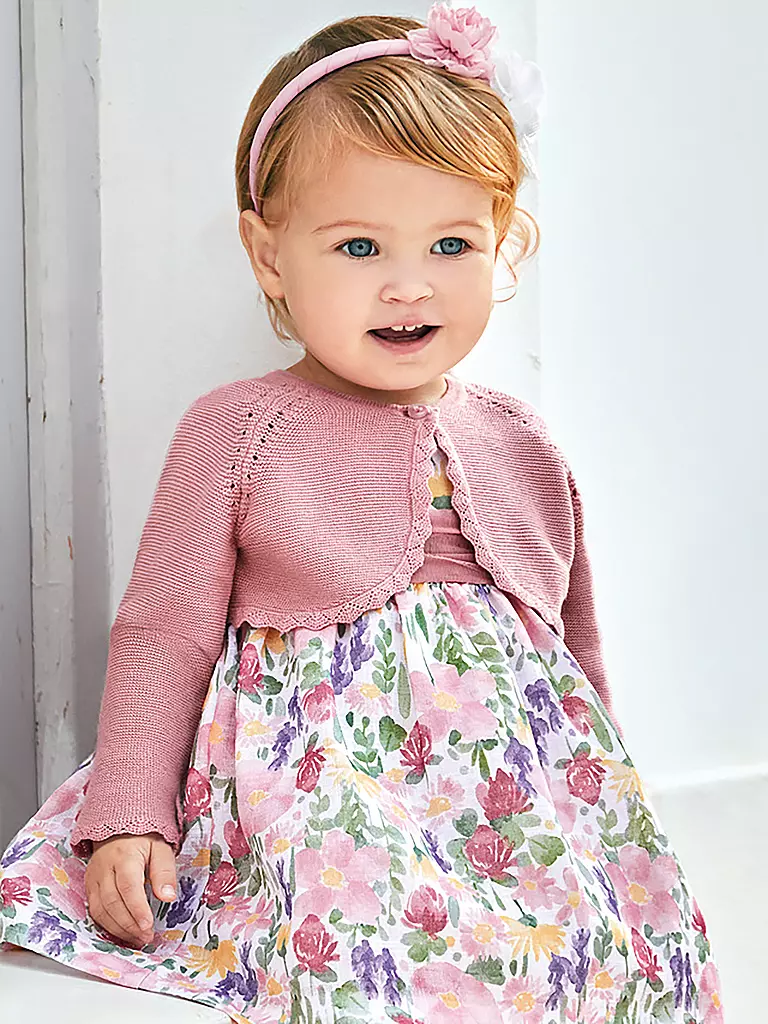 MAYORAL Baby Strickjacke rosa