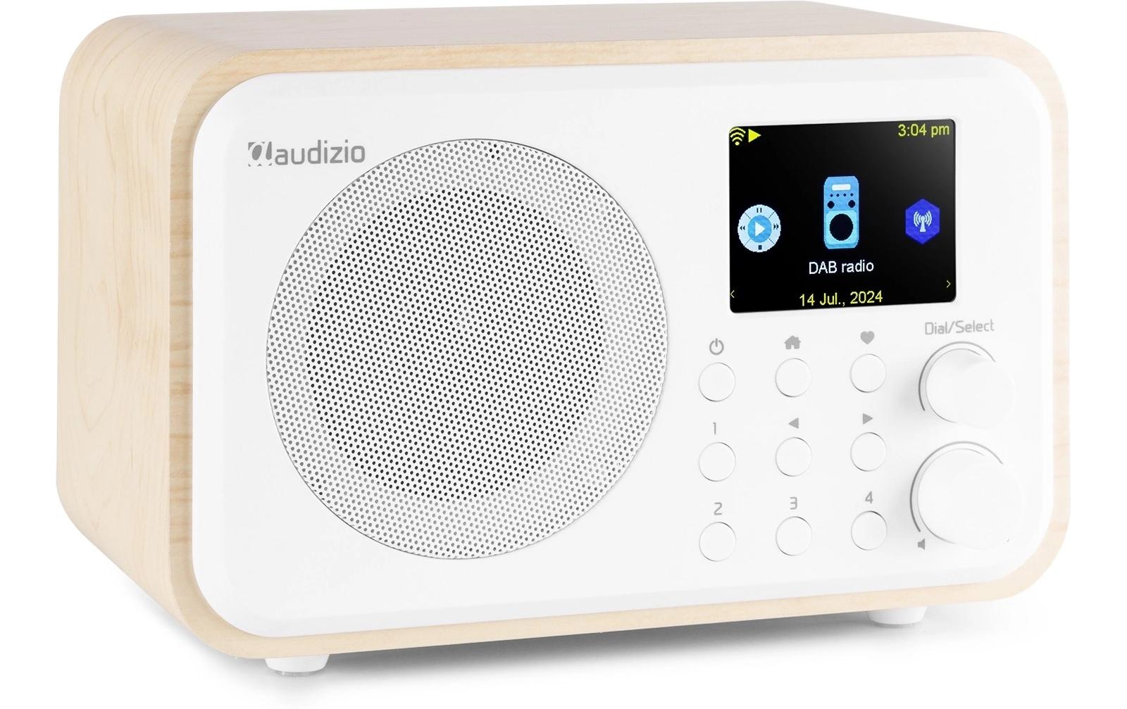 DAB+ Radio Vicenza Weiss<br>DAB+ Radio mit Akku, Internet Radio und Bluetooth