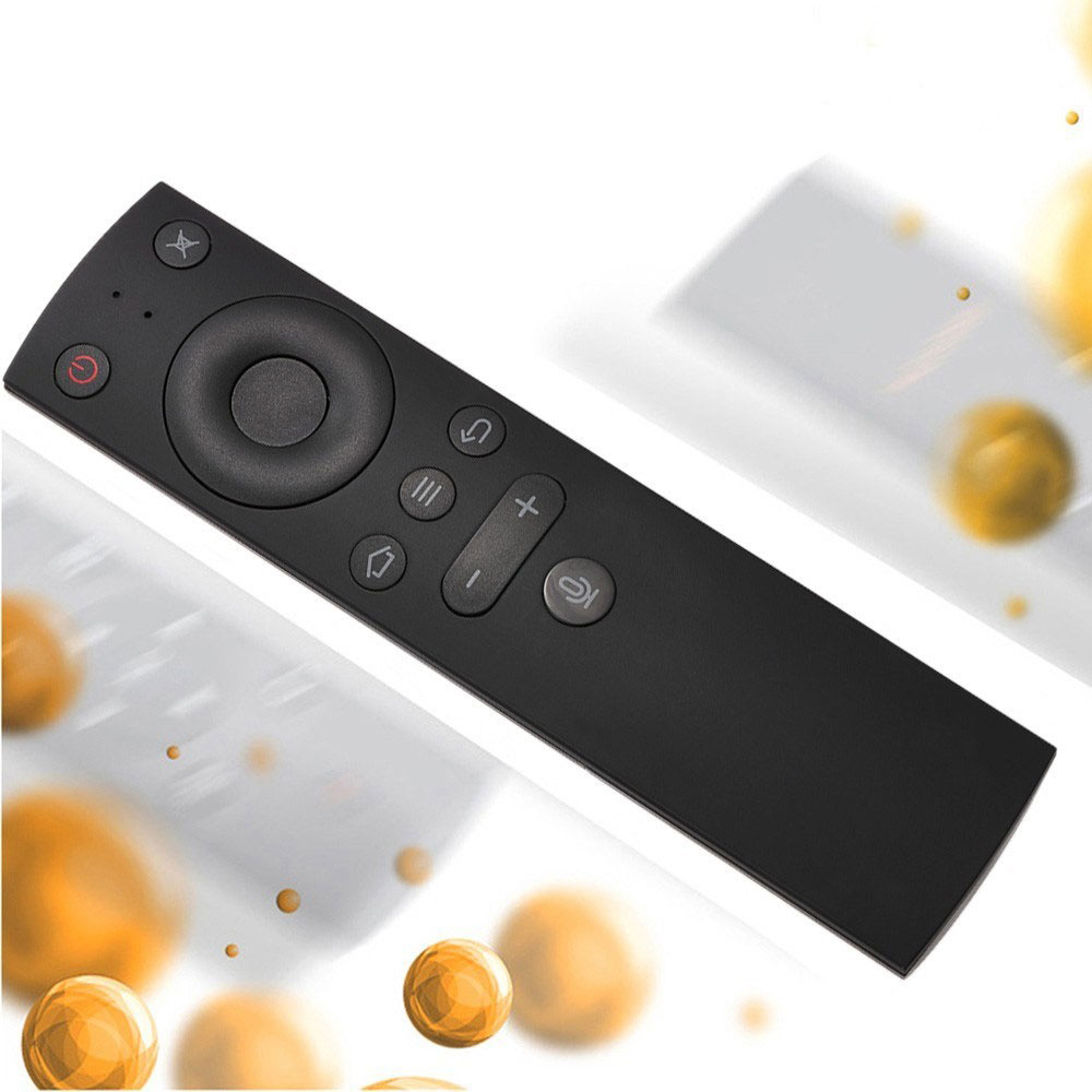 Wireless 2.4 GHz Funk Fernbedienung mit Spracheingabe Funktion   USB Empfänger für Android TV Box / PC (Batteriebetrieben) - Schwarz