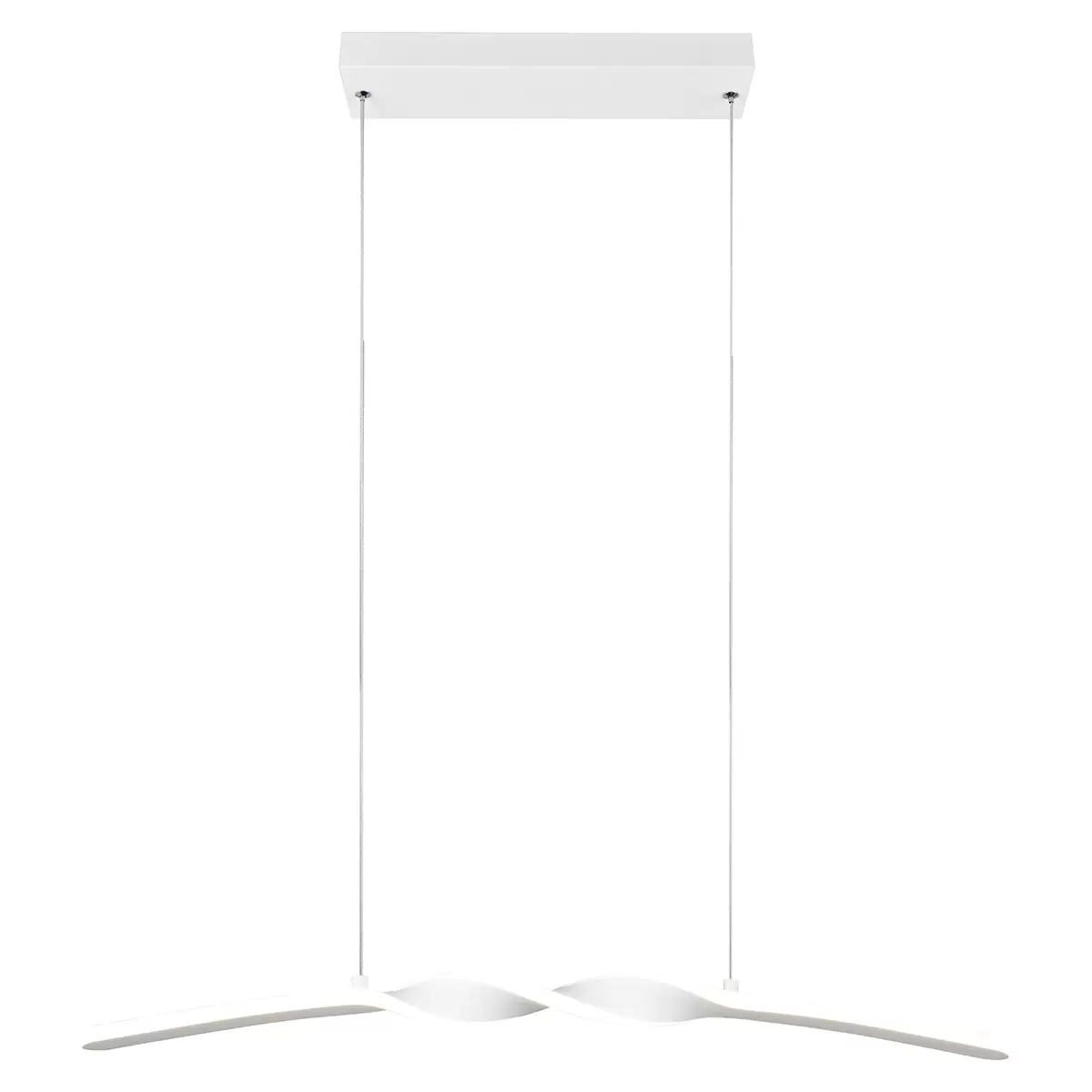 LED-Pendelleuchte Ginko weiss