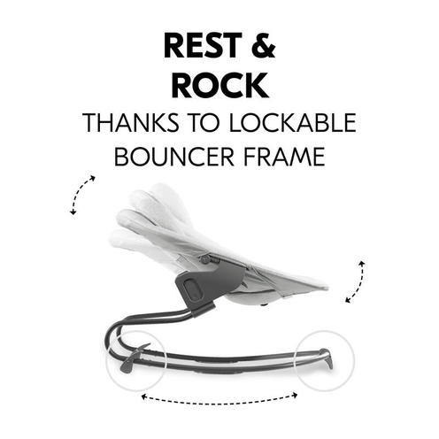 Transat Alpha Bouncer premium - Gris - HAUCK