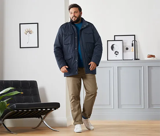 Fieldjacket, blau