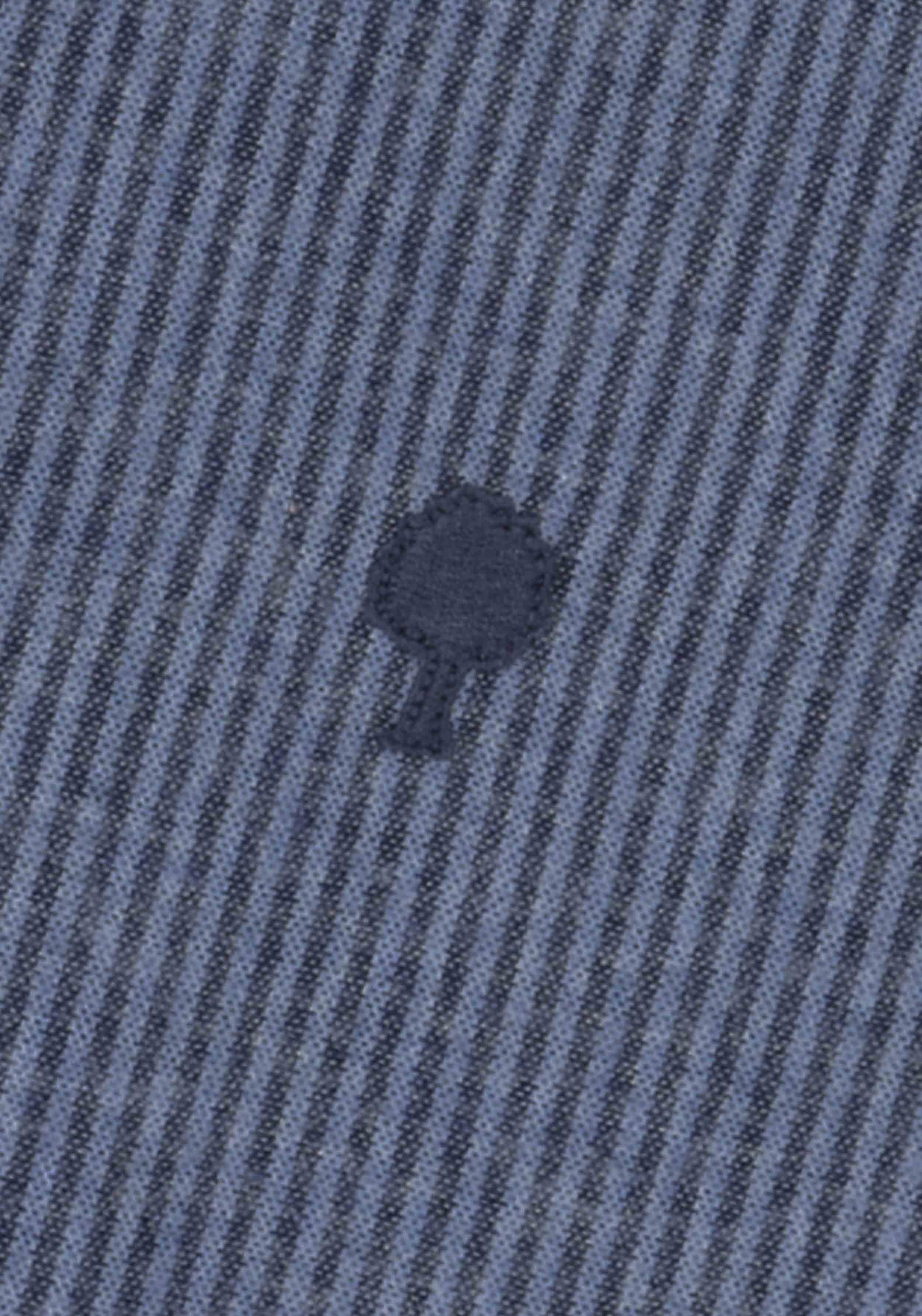 Faguo Hemd Iraty Shirt Woven Denim Blue/Navy
