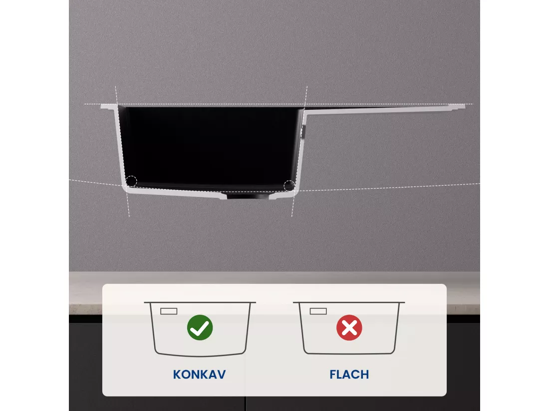 Cecipa max 78x45cm Evier 1 Bac avec Egouttoir Evier à encastrer Quartz et résine Noir + Cuisine Rabattable Robinet Pliable Mitigeur Sous Fenêtre Noir