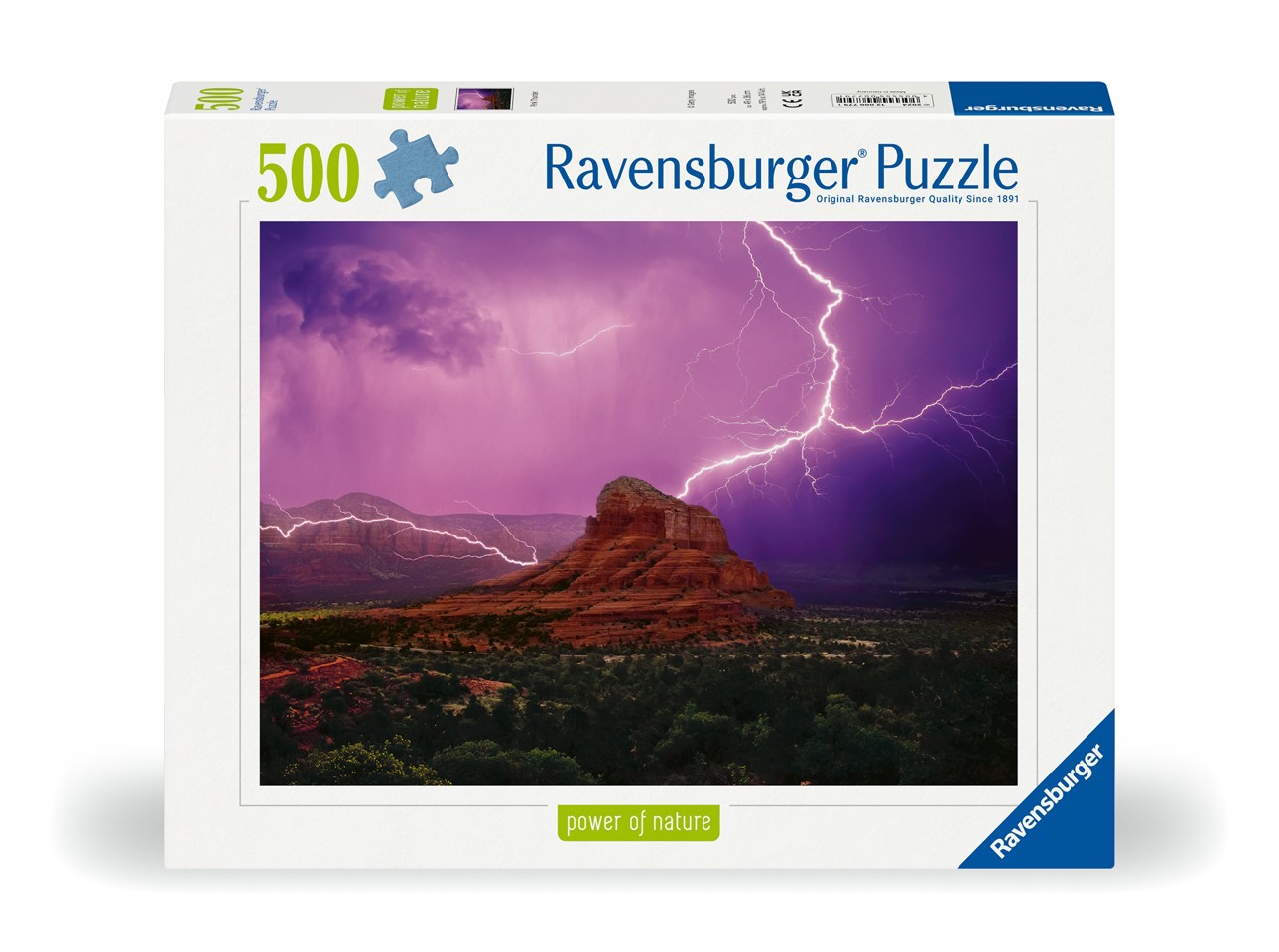 Ravensburger - Puslespil Pink Thunder 500 brikker