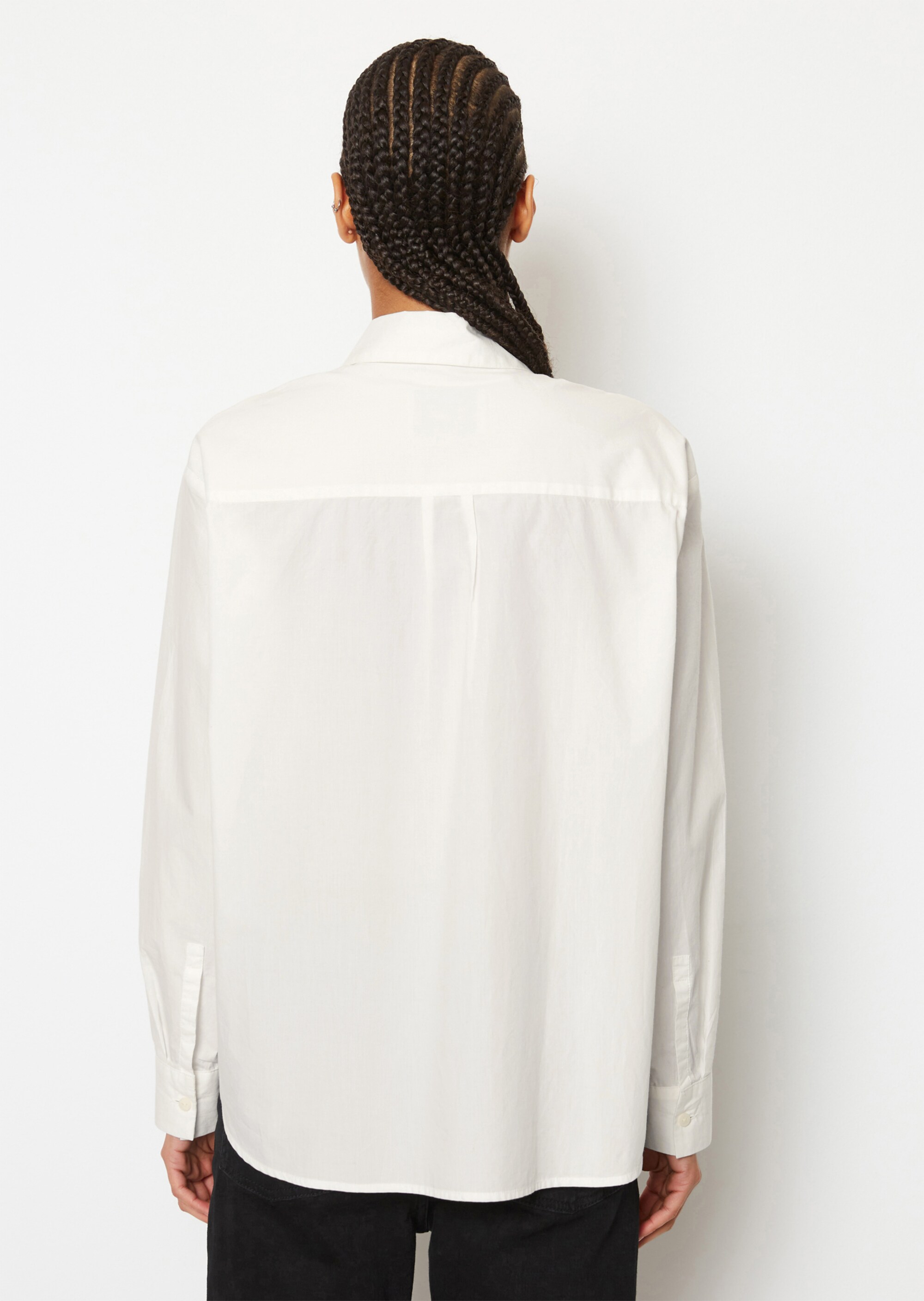 Bluse loose aus reiner Bio-Baumwolle