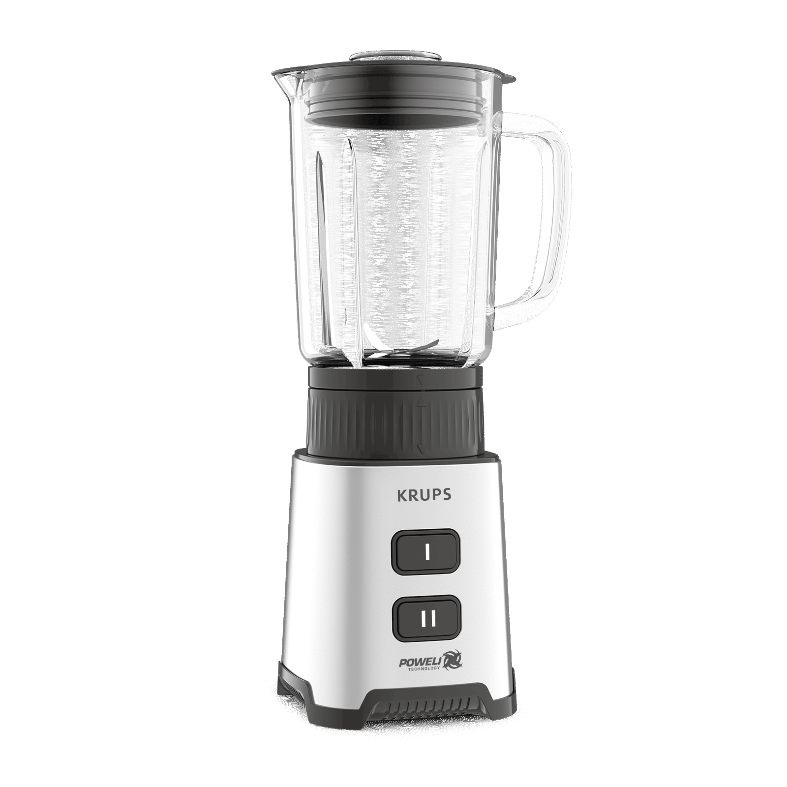 KRUPS Standmixer KB17GD - Edelstahl - 1 Liter