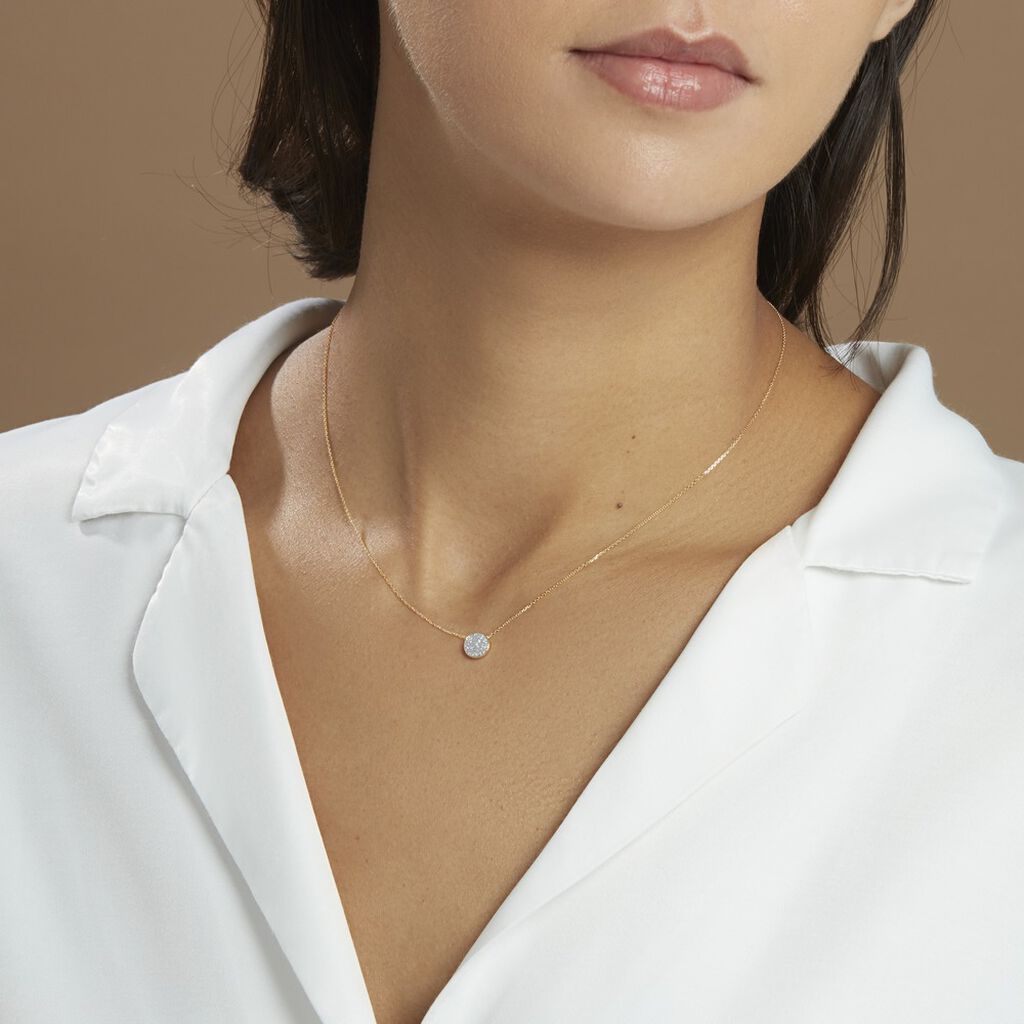 Collier Eryne Or Jaune