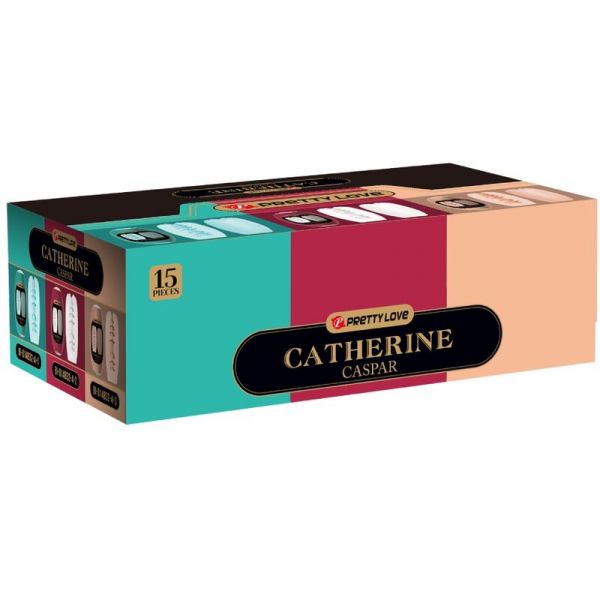 Pretty Love Caspar Pack 15 Masturbadores Masculinos Vários