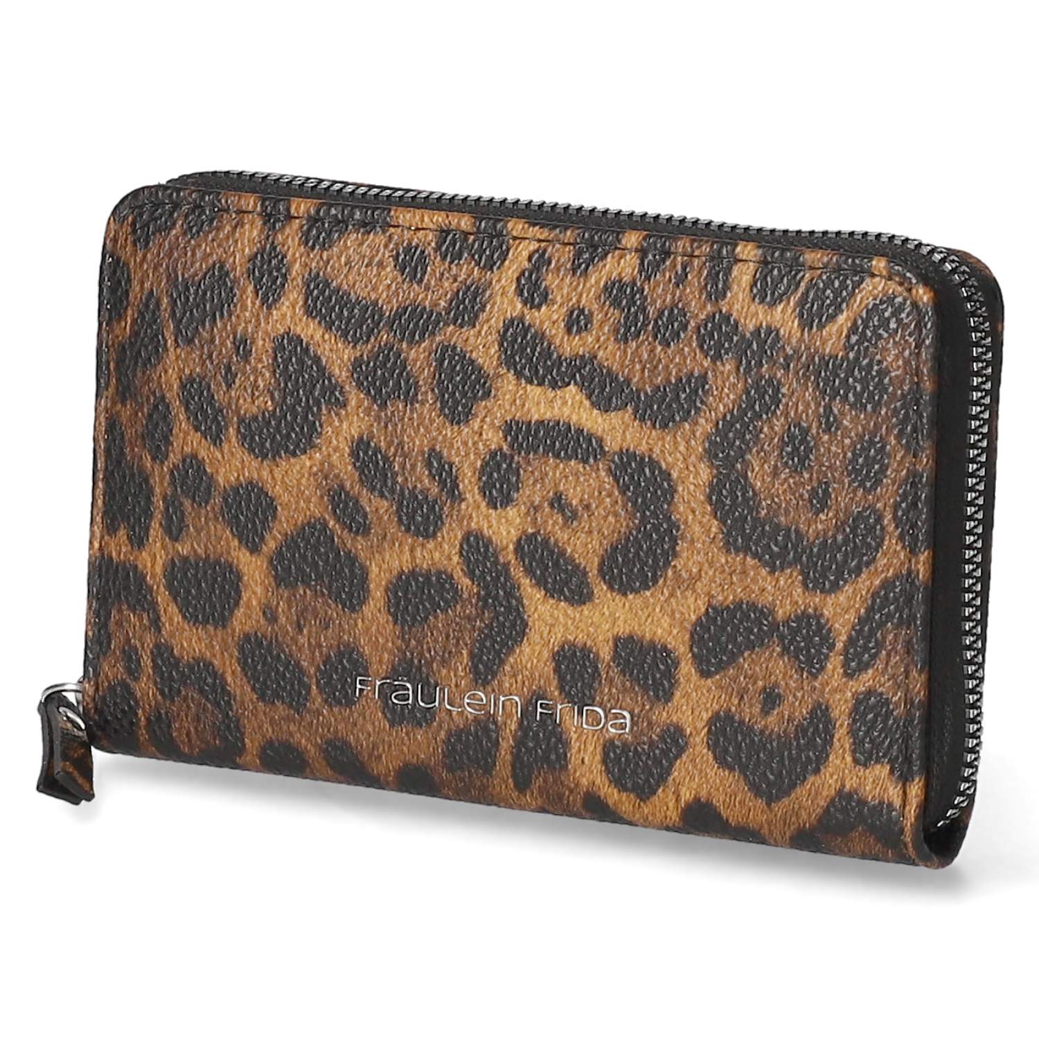 Fräulein Frida Geldbörse - black/cognac