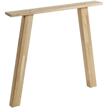 WOOOD tafelonderstel Tablo A-poot eiken set 2 stuks