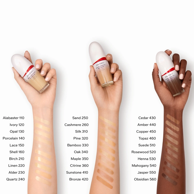 Shiseido Revitalessence Glow Foundation 30 ml - 560 Obsidian