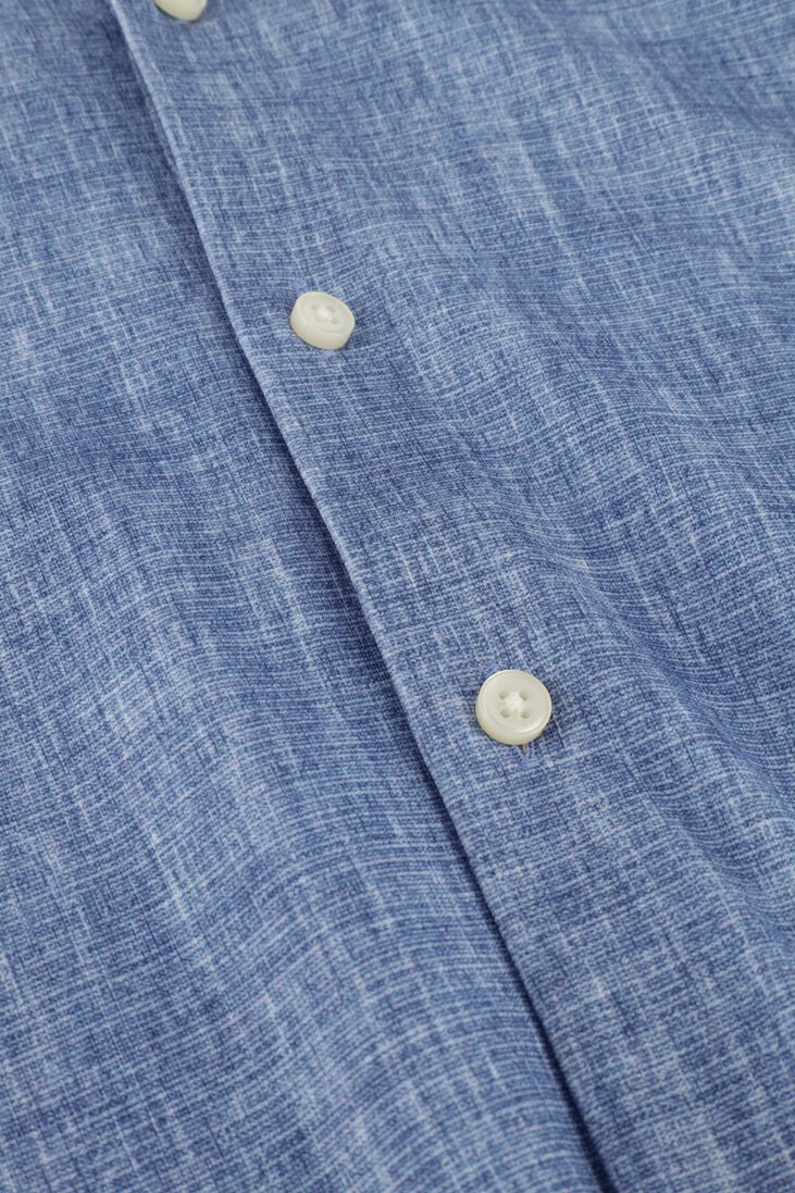 DESOTO lichtblauwe desoto casual overhemd polo kent 2