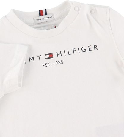 Tommy Hilfiger T-Shirt - Essential - Organic - Weiß