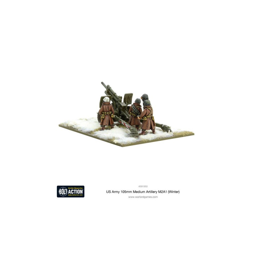 Bolt Action - US Army 105mm Medium Artillery M2A1 (Winter)