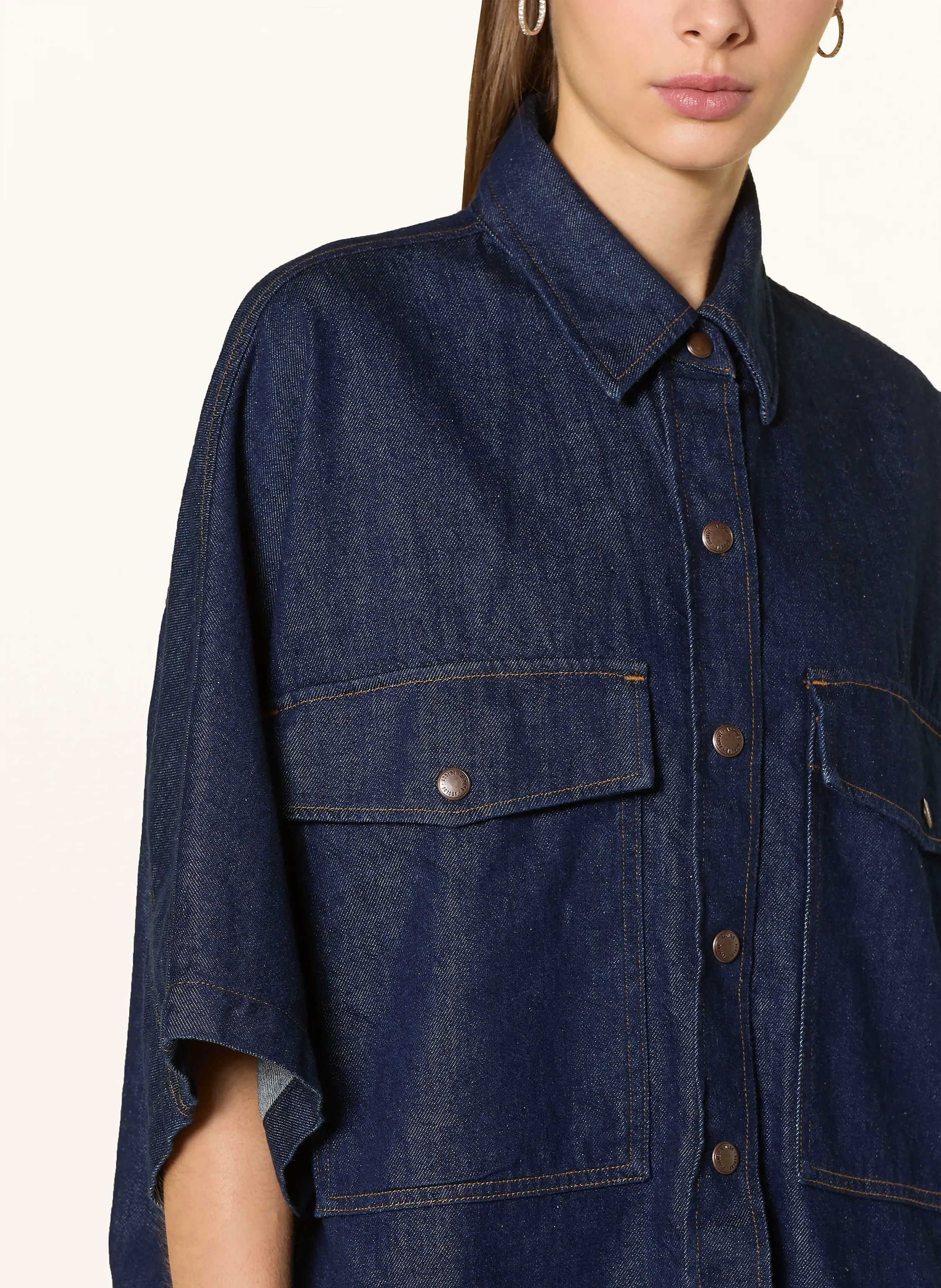 AGOLDE Jeansbluse TARON
