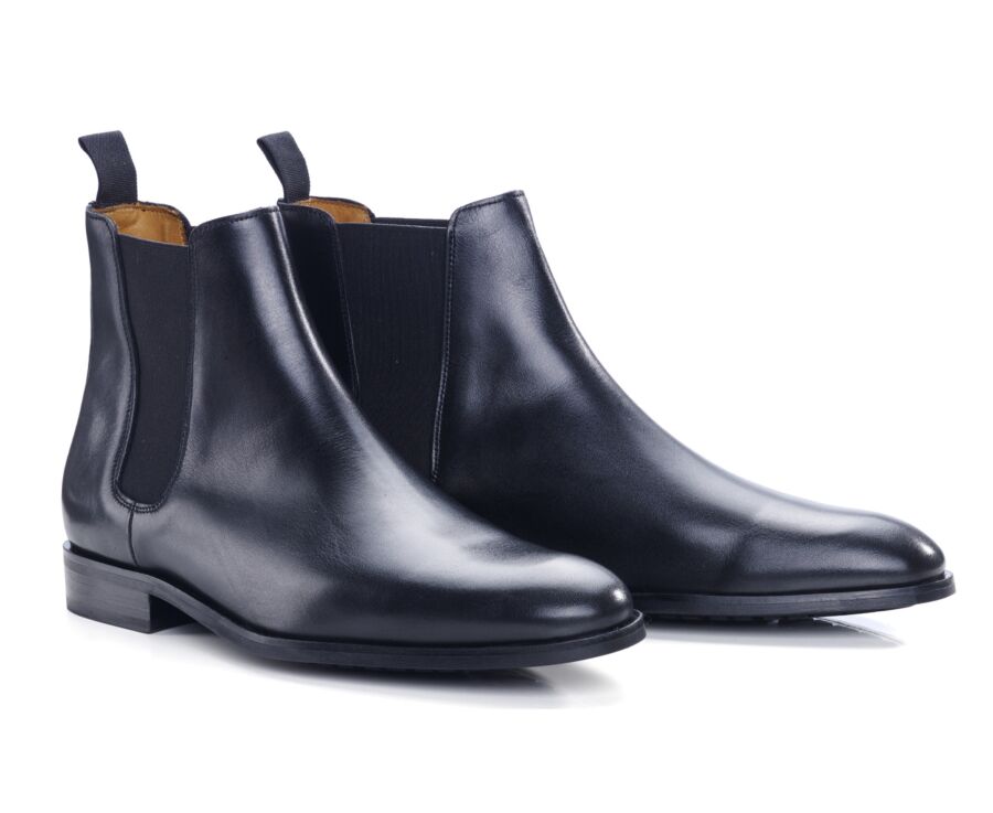 Chelsea boots semelle gomme homme Noir - TODDINGTON GOMME